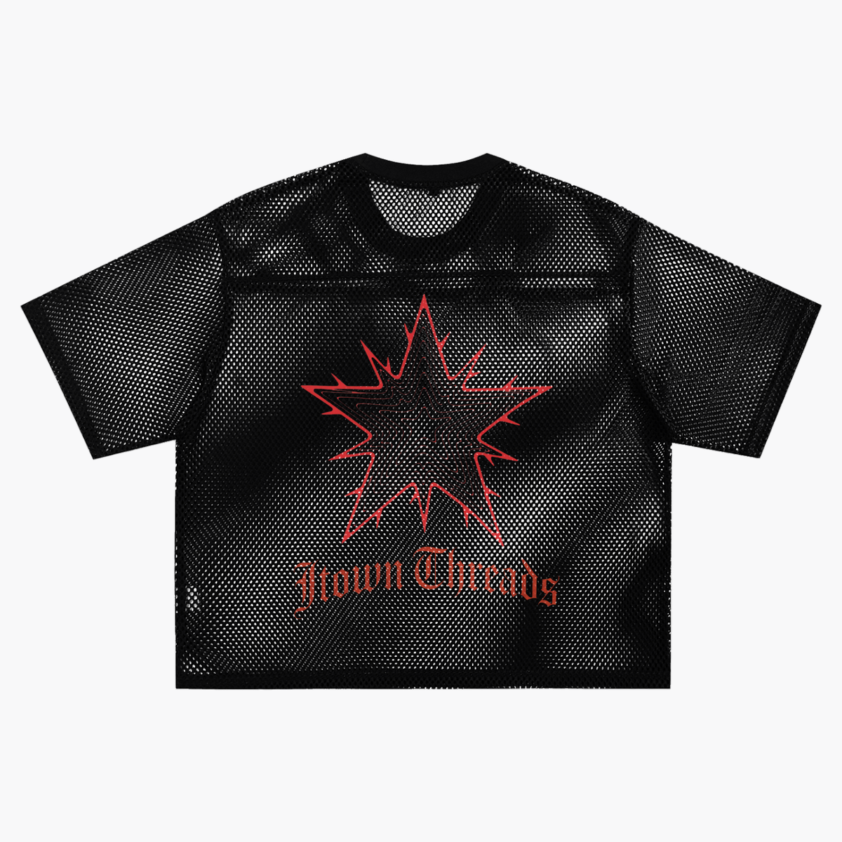 See-through Boxy Net T-Shirt