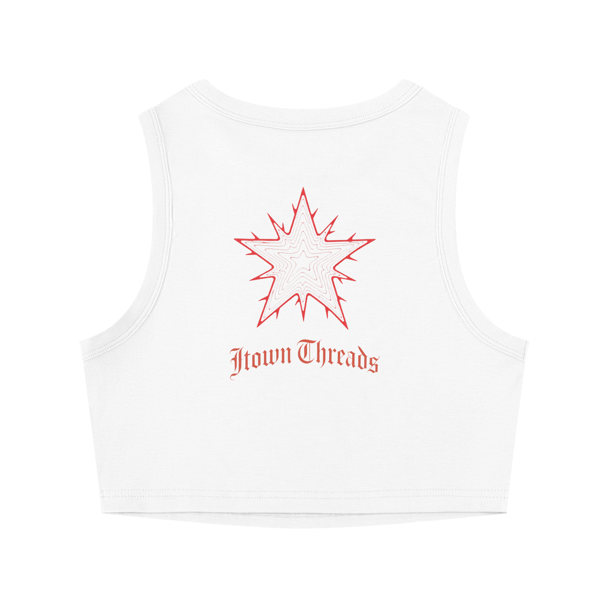 Women's Tight Crewneck Crop Tank Top
