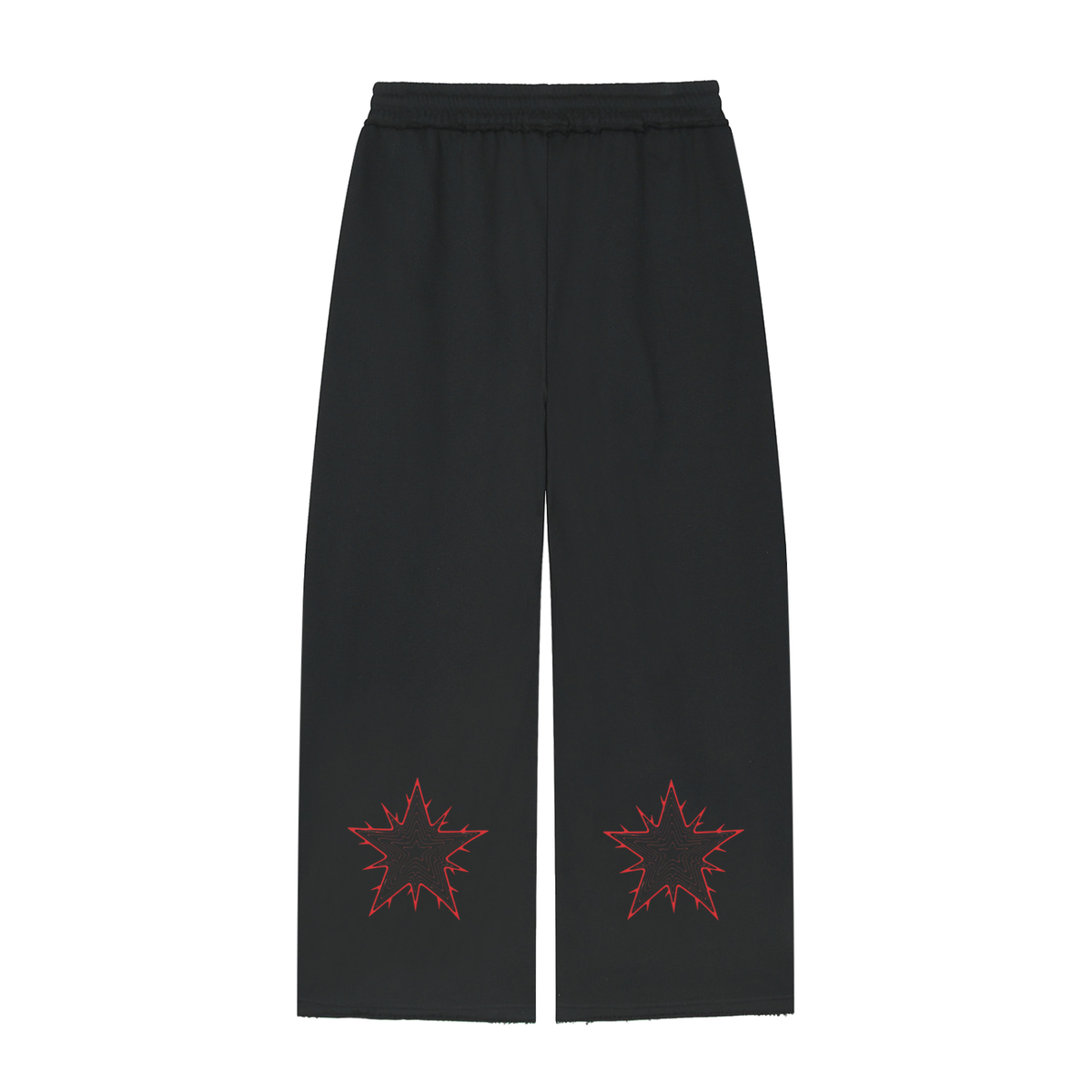 Women’s Wide Leg Raw Edge Sweatpants