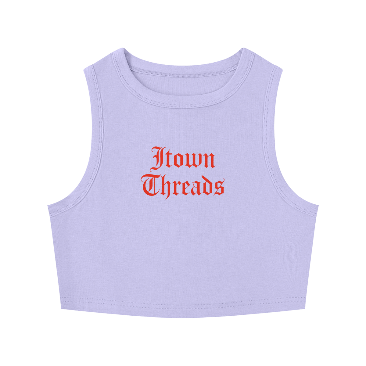 Women's Tight Crewneck Crop Tank Top
