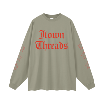 Oversized Unisex Long Sleeve T-Shirt