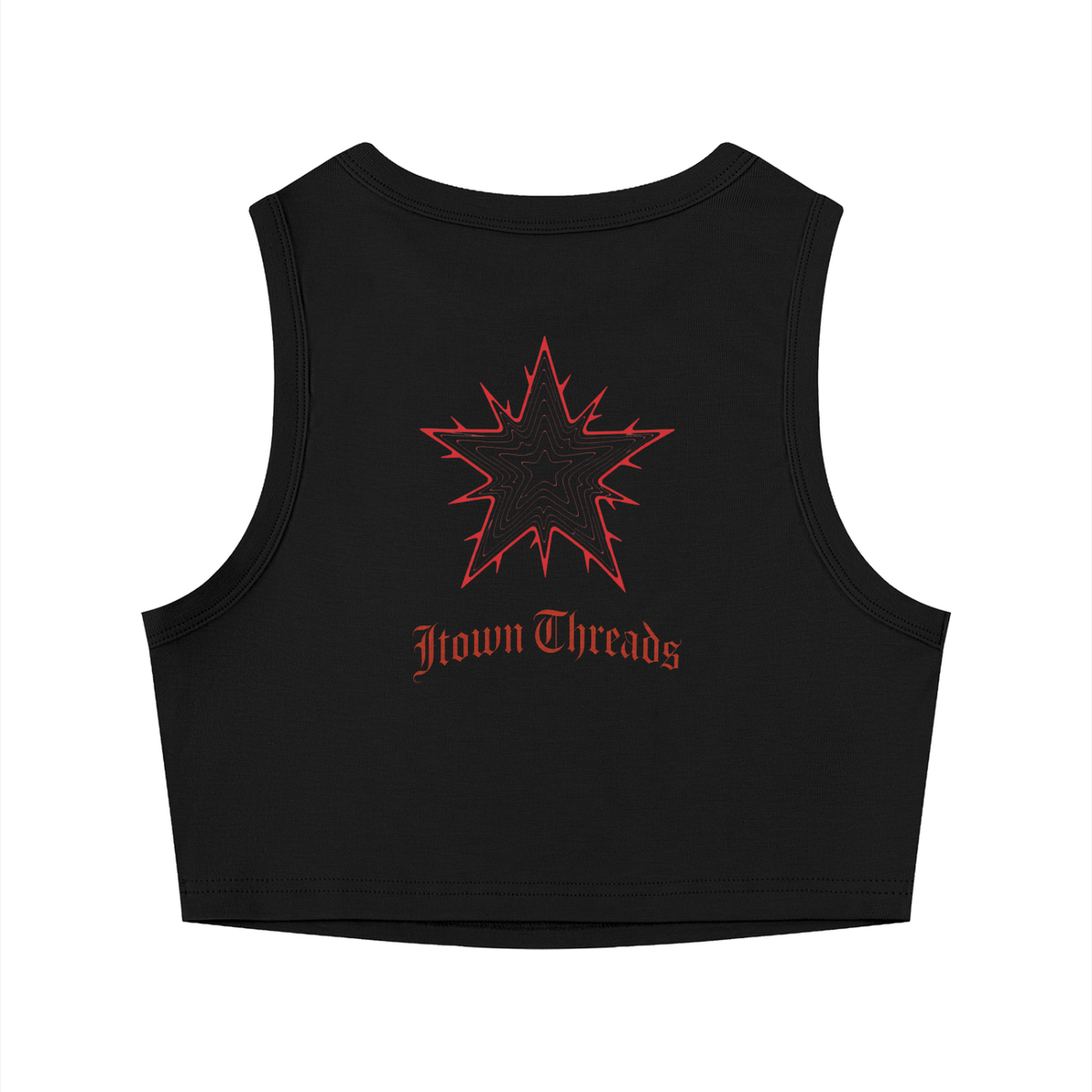 Women's Tight Crewneck Crop Tank Top