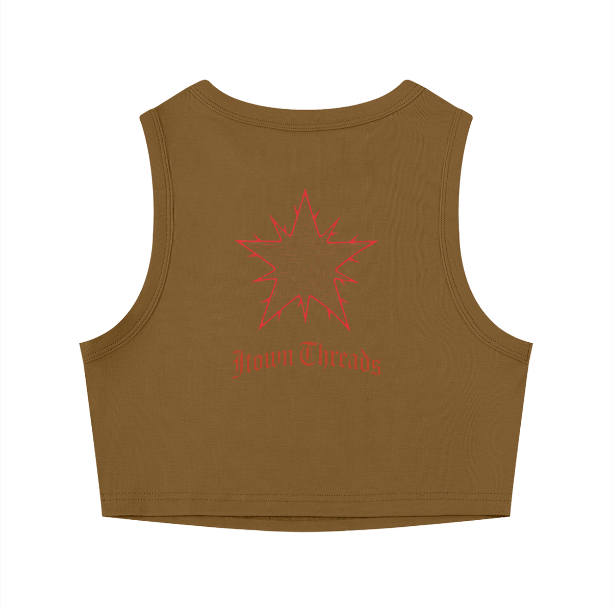 Women's Tight Crewneck Crop Tank Top