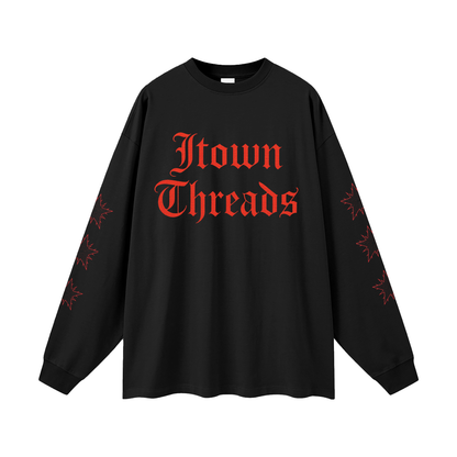 Oversized Unisex Long Sleeve T-Shirt