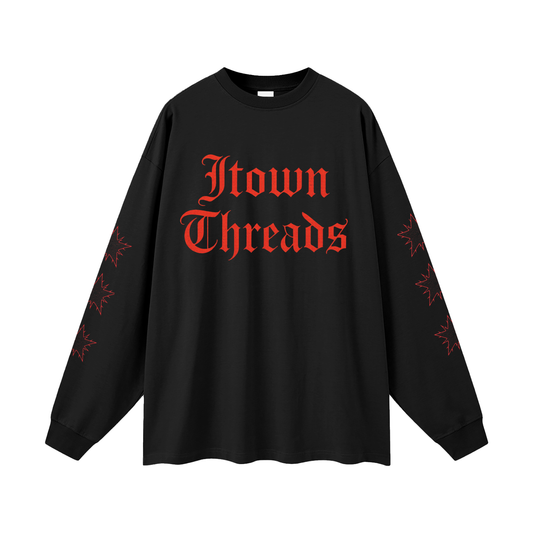 Oversized Unisex Long Sleeve T-Shirt
