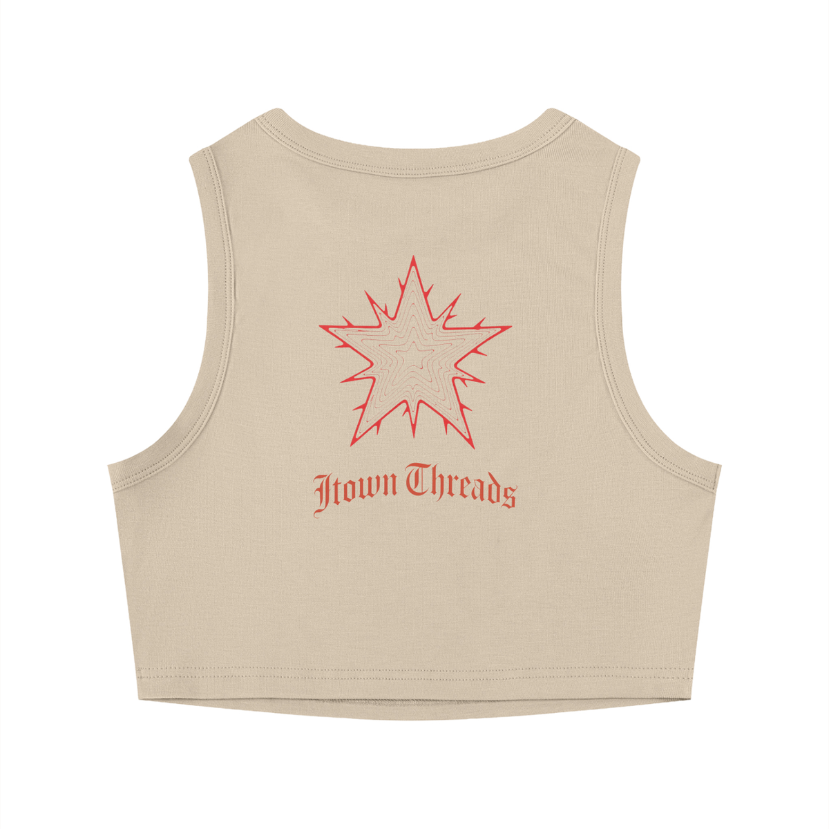 Women's Tight Crewneck Crop Tank Top